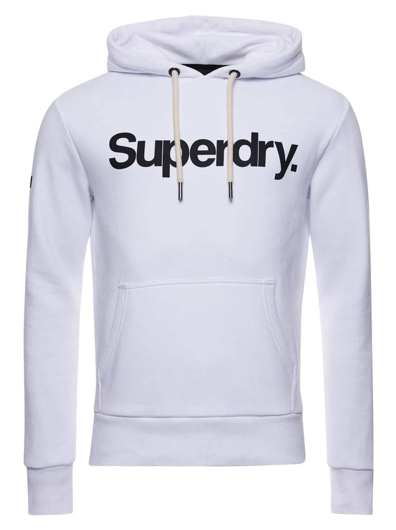 Sweat à Capuche Superdry CL Hood Blanc - Kiabi