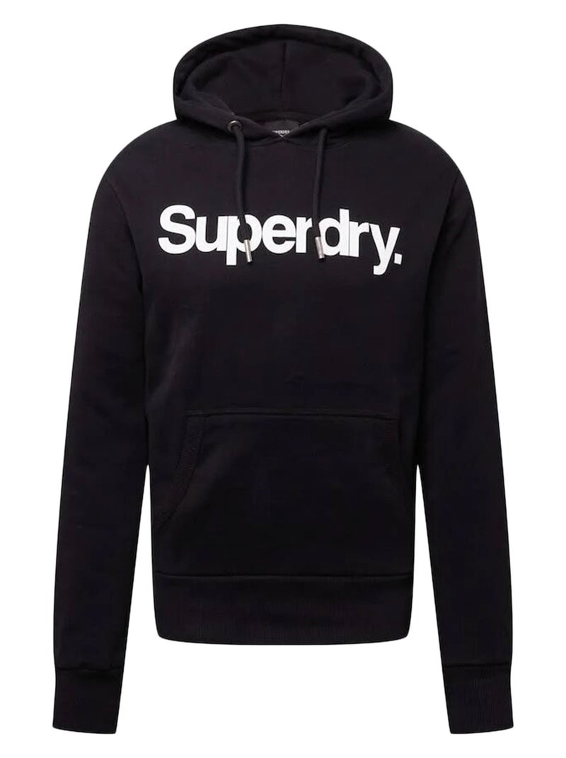 Sweat à Capuche Superdry CL Hood Noir - Kiabi