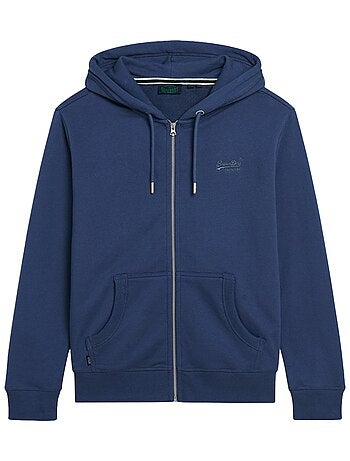 Sweat A Capuche Superdry Essential Logo Zip Hoodie