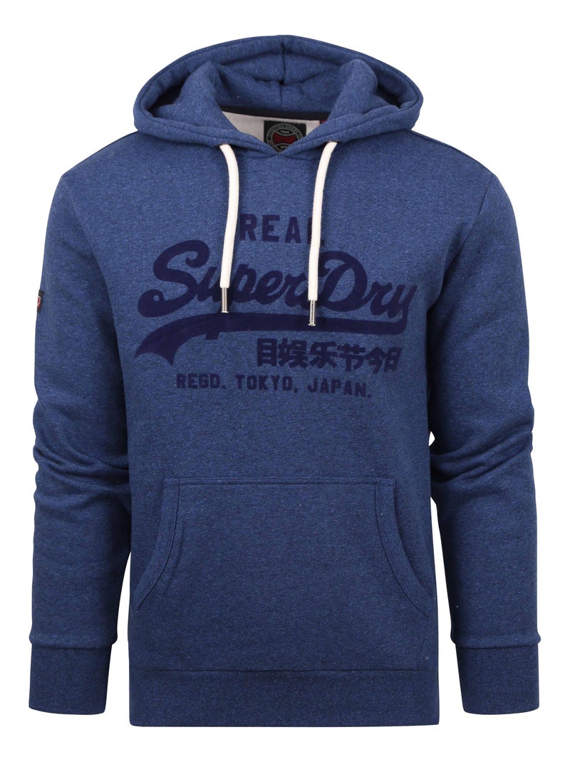 Sweat à Capuche Superdry Tonal VL Bleu - Kiabi