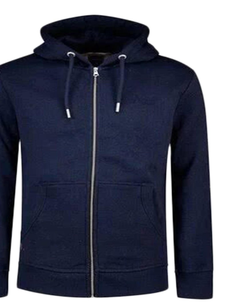 Sweat à Capuche Superdry Vintage Logo EMB Bleu - Kiabi