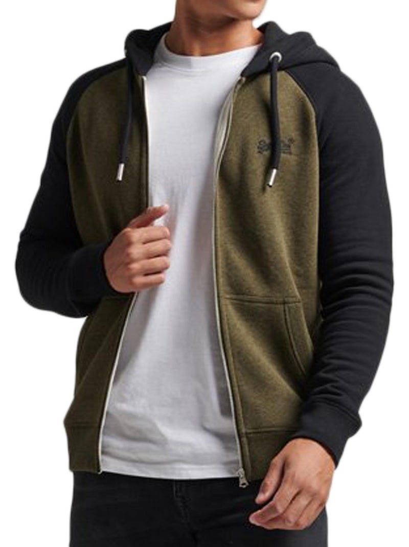 Sweat à Capuche Superdry Vintage Logo EMB Multicolore - Kiabi