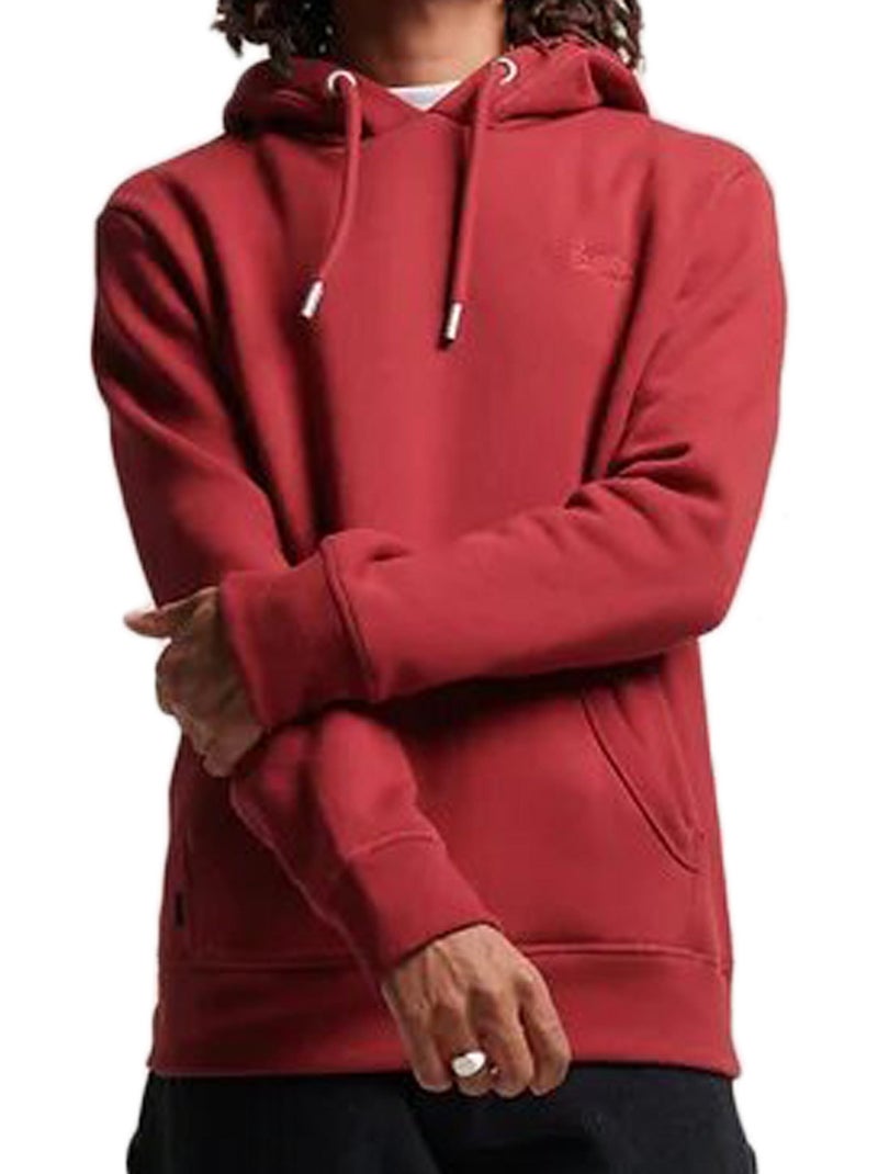 Sweat à Capuche Superdry Vintage Logo Emb Rouge - Kiabi