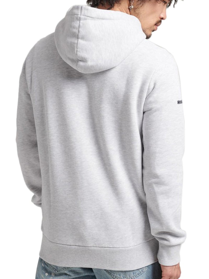 Sweat à Capuche Superdry Vintage Logo Heritage Gris - Kiabi