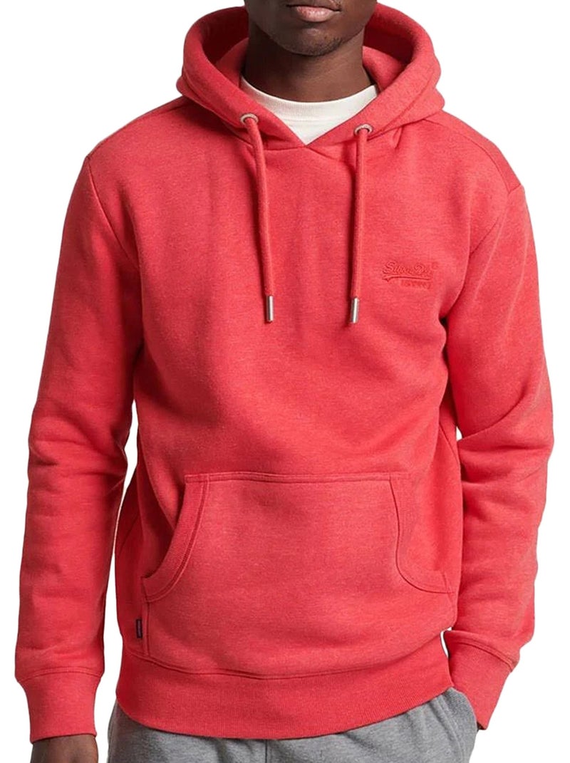 Sweat à Capuche Superdry Vintage Logo M2011951 Rouge - Kiabi
