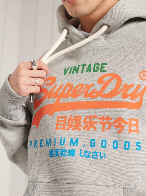 Sweat à Capuche SuperDry VL Tri - Kiabi