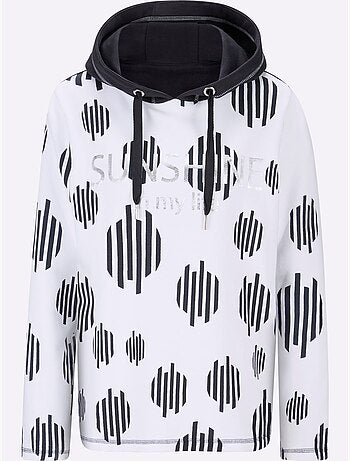 Sweat à capuche taille standard - helline
