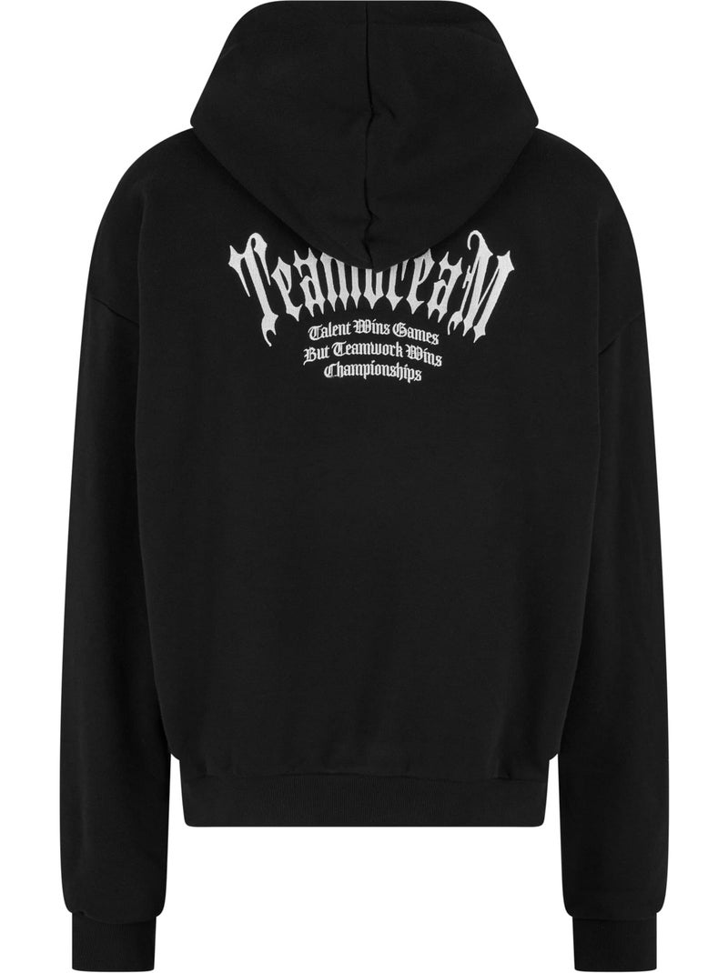 Sweat à capuche teamdream - mister tee Noir - Kiabi