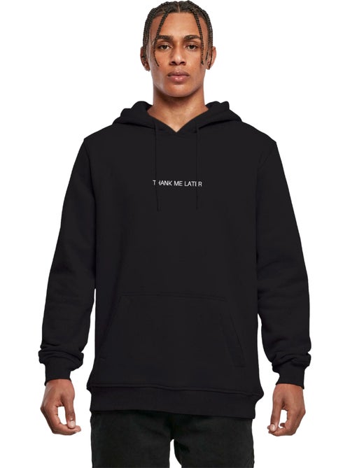 Sweat à capuche thank me later - mister tee - Kiabi