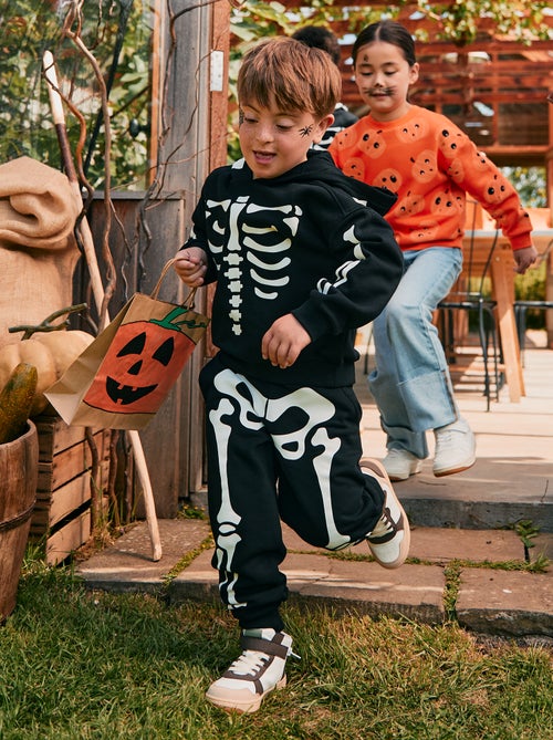 Sweat à capuche thématique 'Halloween' - Kiabi