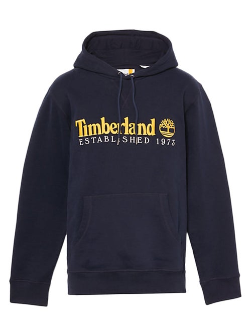 Sweat à Capuche Timberland Logo Brush Back - Kiabi