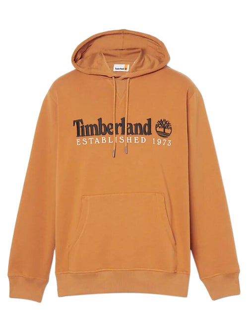 Sweat à Capuche Timberland Logo Brush Back - Kiabi