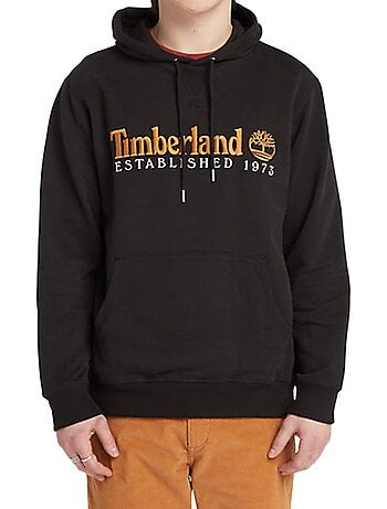 Sweat à Capuche Timberland Logo Brush Back