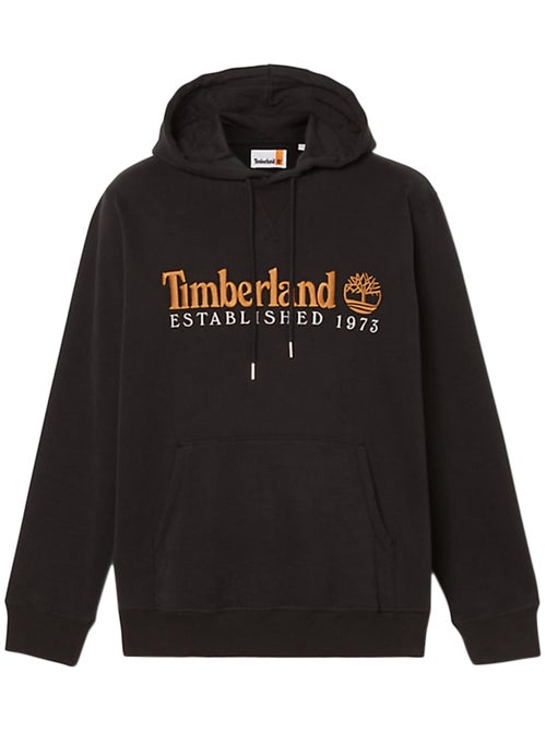 Sweat à Capuche Timberland Logo Brush Back - Kiabi