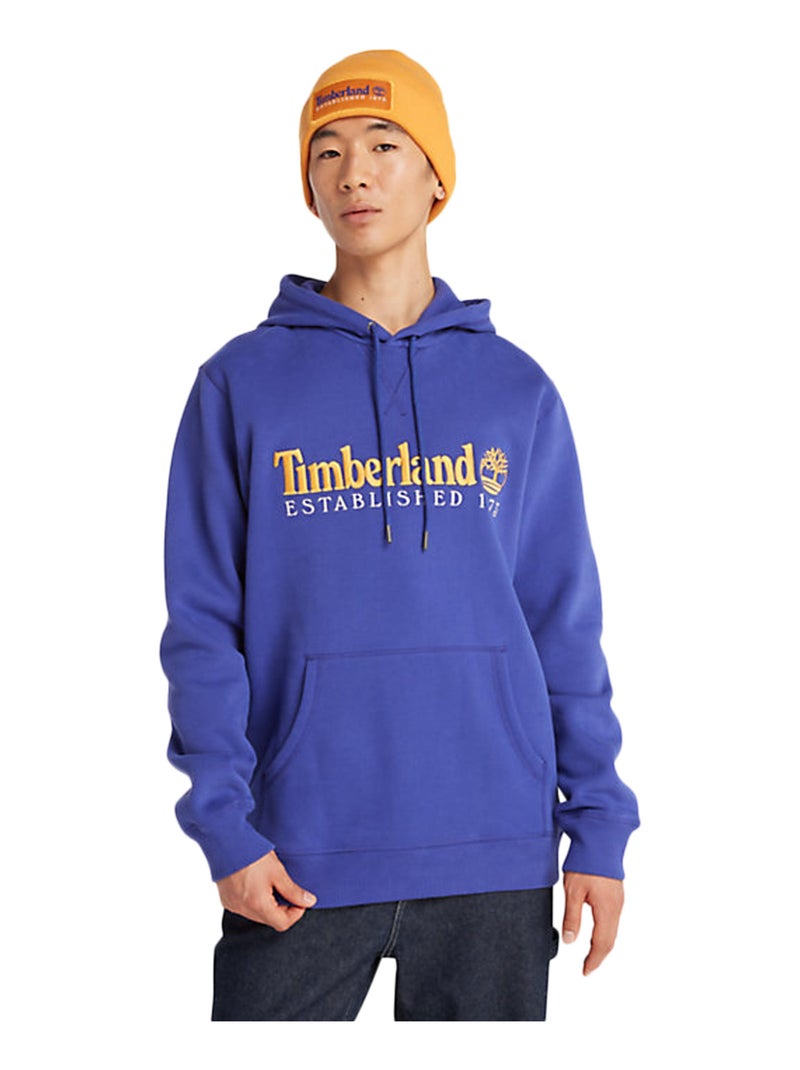 Sweat à Capuche Timberland LS 50th Anniversary Est Bleu - Kiabi
