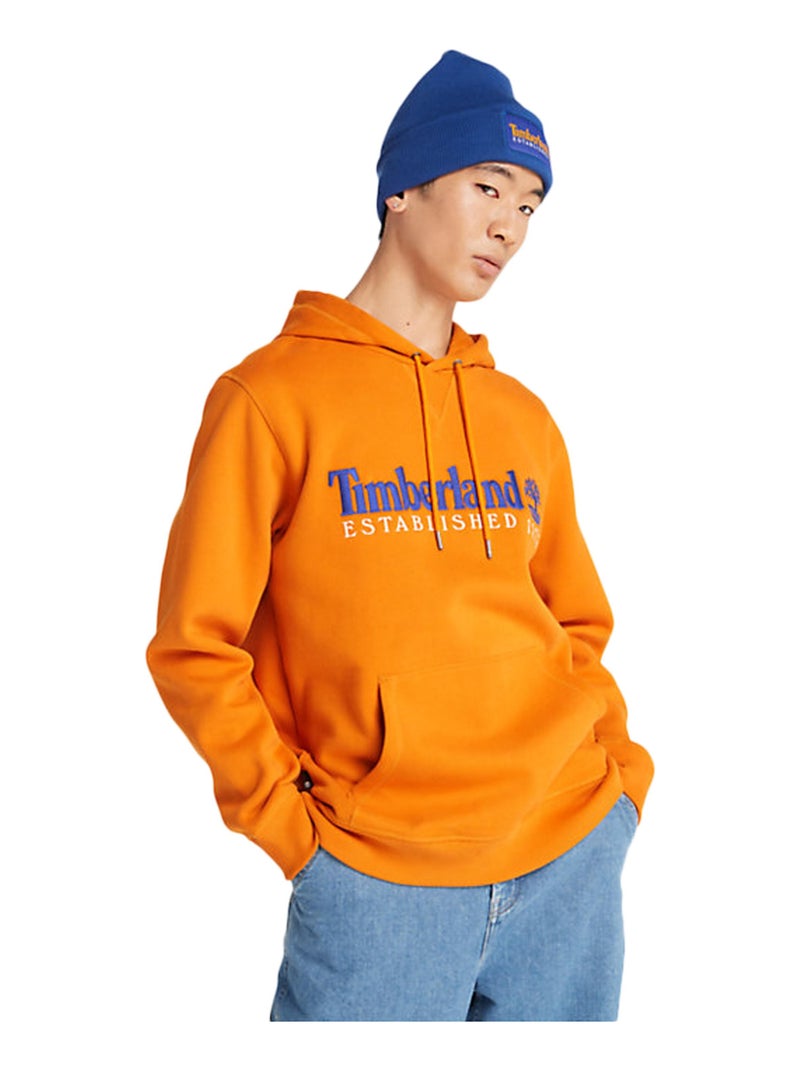 Sweat à Capuche Timberland LS 50th Anniversary Est Jaune - Kiabi