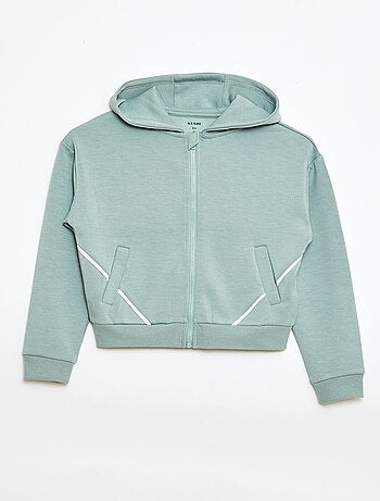 Sweat à capuche toucher doux
