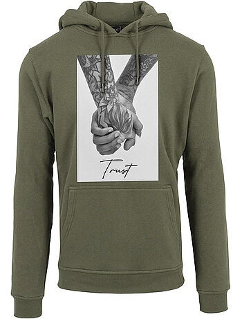 Sweat à capuche trust 2.0 - mister tee