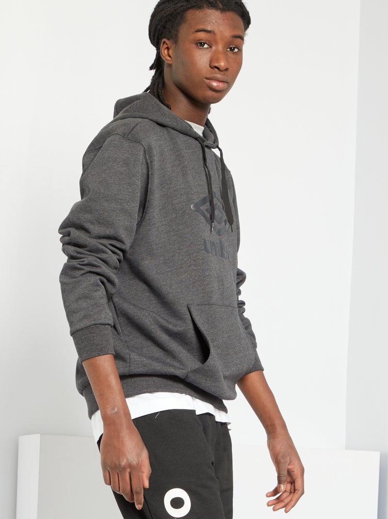 Sweat à capuche 'Umbro' Gris - Kiabi