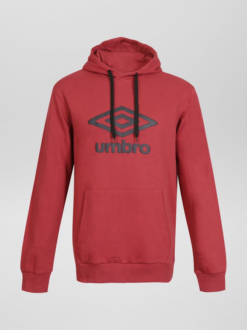 Sweat à capuche 'Umbro' Rouge - Kiabi