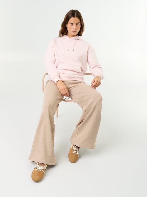 Sweat à capuche uni avec poche kangourou - Kiabi Sweat à capuche uni avec poche kangourou - Kiabi