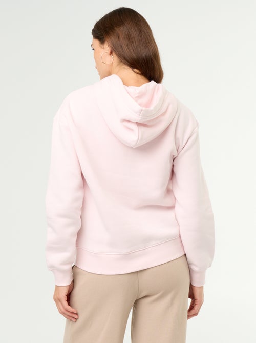 Sweat à capuche uni avec poche kangourou - Kiabi Sweat à capuche uni avec poche kangourou - Kiabi
