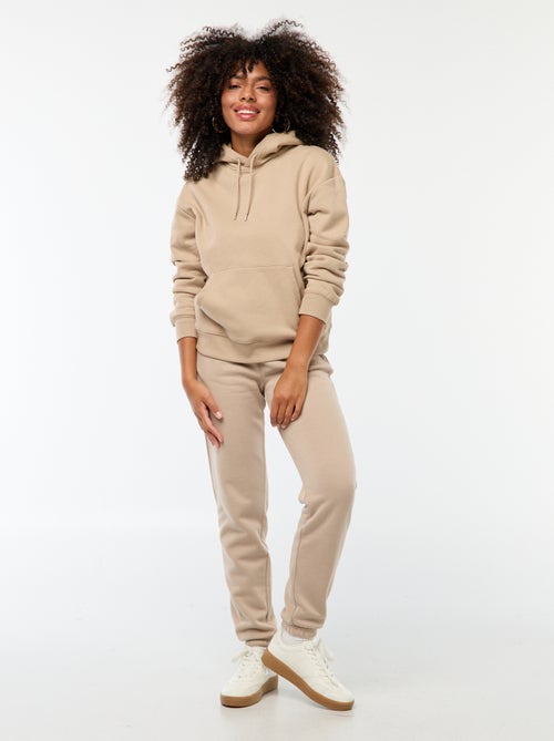 Sweat à capuche uni - Kiabi