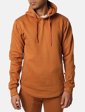 Sweat à capuche uni