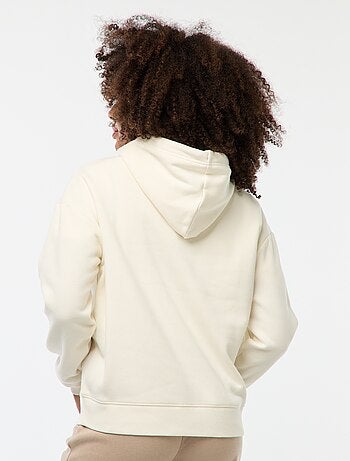 Sweat à capuche uni