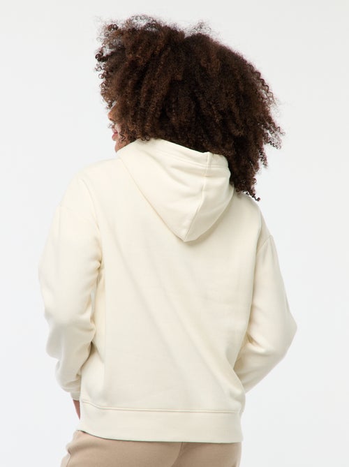 Sweat à capuche uni - Kiabi