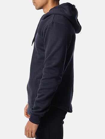 Sweat à capuche uni