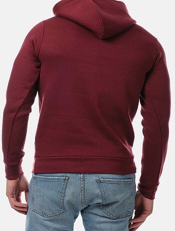 Sweat à capuche uni