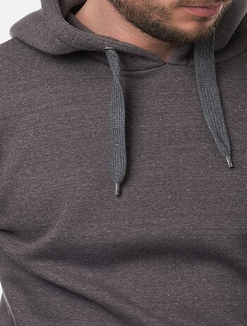 Sweat à capuche uni