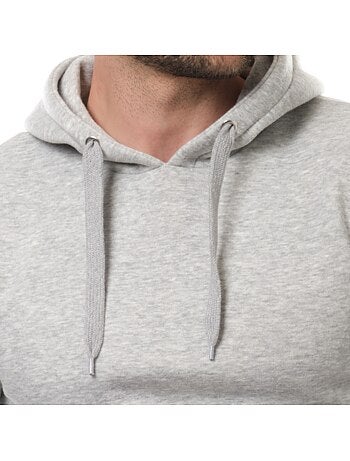 Sweat à capuche uni
