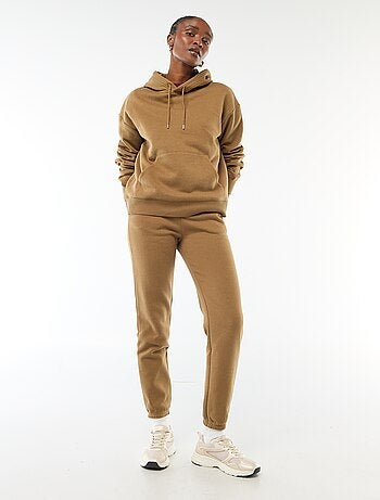 Sweat à capuche uni