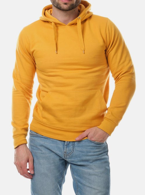 Sweat à capuche uni - Kiabi