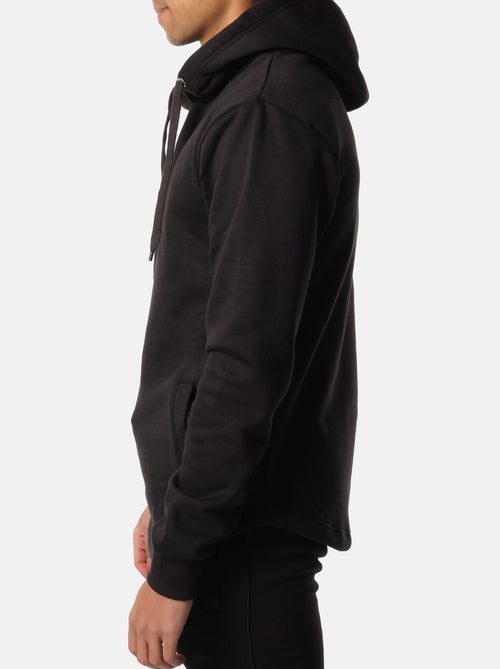 Sweat à capuche uni - Kiabi