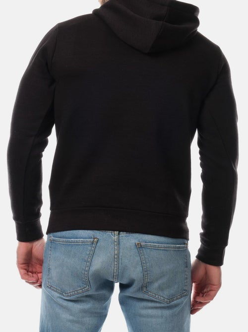 Sweat à capuche uni - Kiabi