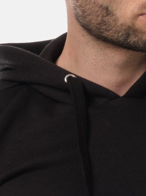 Sweat à capuche uni - Kiabi