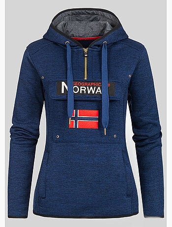 Sweat à capuche upclassica – geographical norway