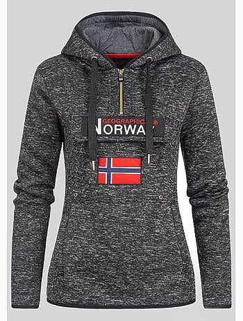 Sweat à capuche upclassica – geographical norway