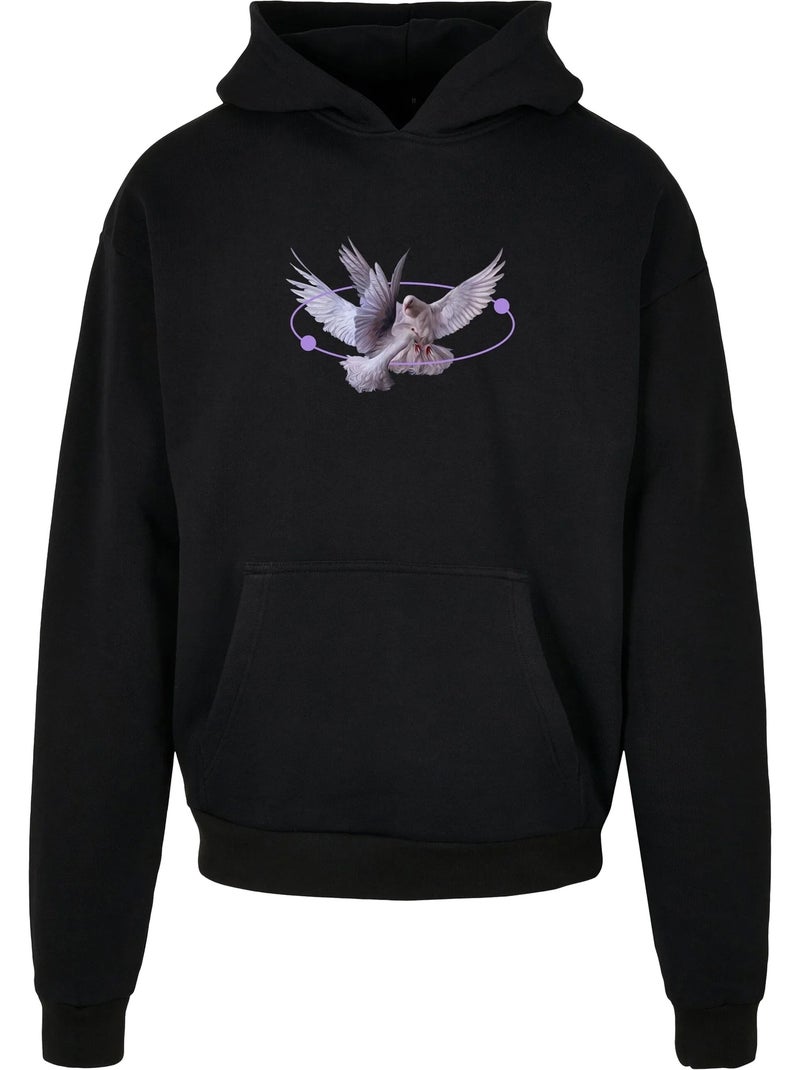 Sweat à capuche upscale vive la liberte - mister tee Noir - Kiabi