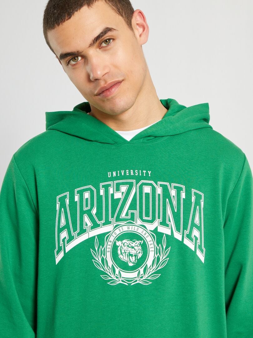 sweat asics fille verte