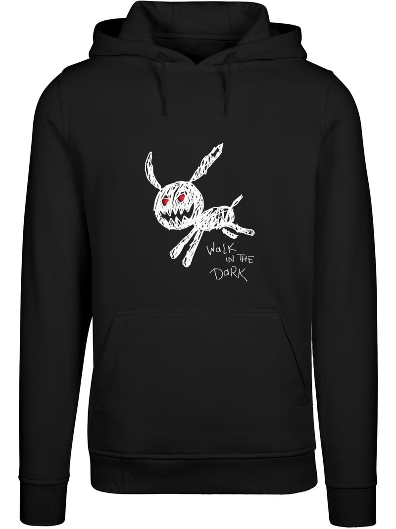 Sweat à capuche walk in the dark - mister tee Noir - Kiabi