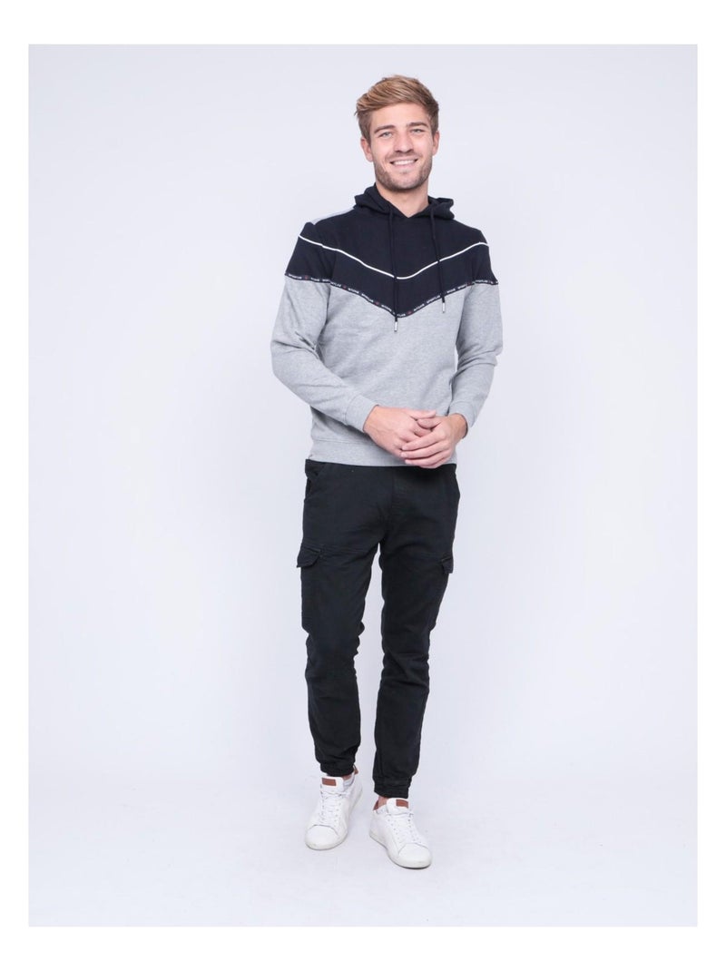 Sweat à capuche WEMOTO Bleu marine - Kiabi