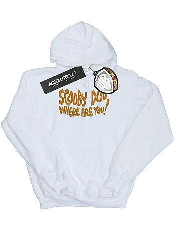 Sweat à capuche where are you - scooby-doo