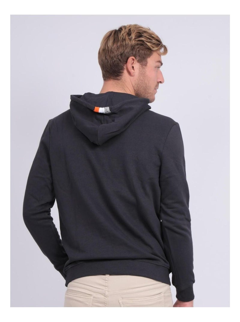 Sweat à capuche WODESTO gris anthracite - Kiabi
