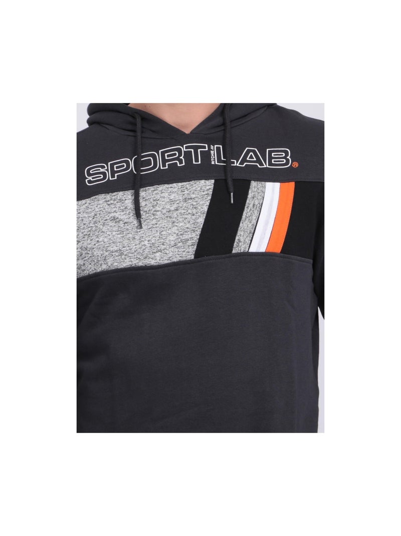 Sweat à capuche WODESTO gris anthracite - Kiabi