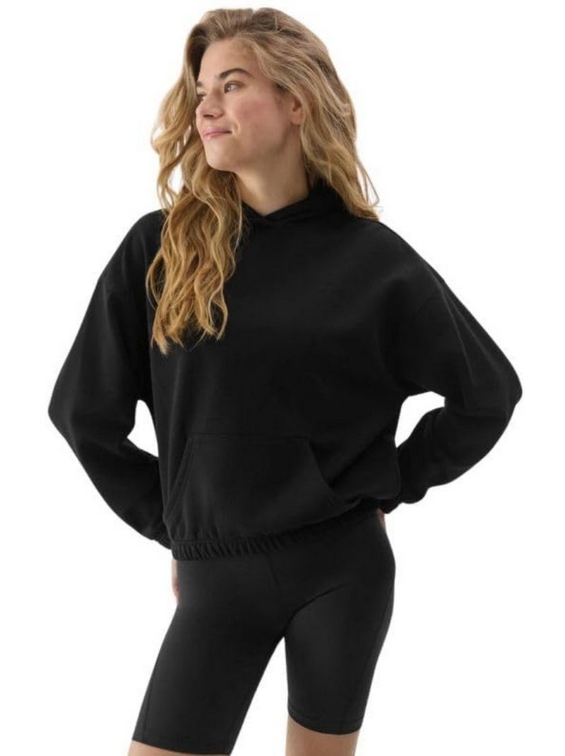Sweat à capuche wss24tswsf1057 - 4f Noir - Kiabi