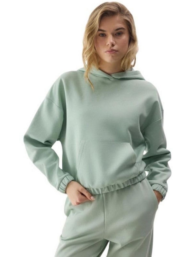 Sweat à capuche wss24tswsf1057 - 4f Vert - Kiabi
